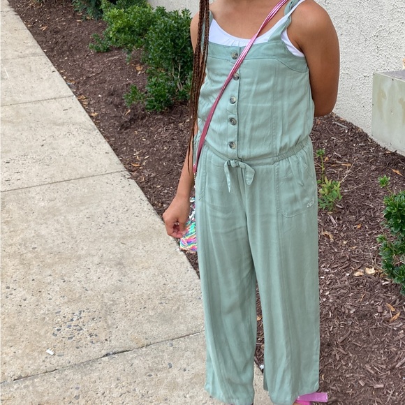 Girl’s Lightweight Cotton Overall - Picture 4 of 8